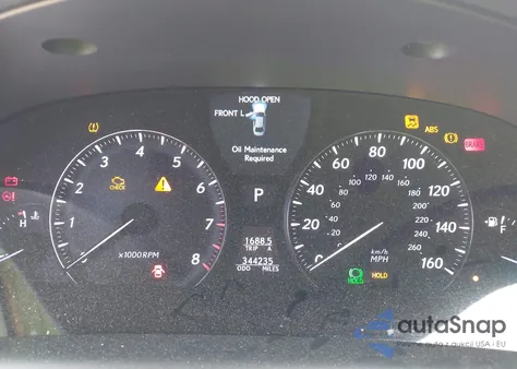 2008 Lexus Ls 460 из США, поврежденный, VIN JTHBL46F685076029